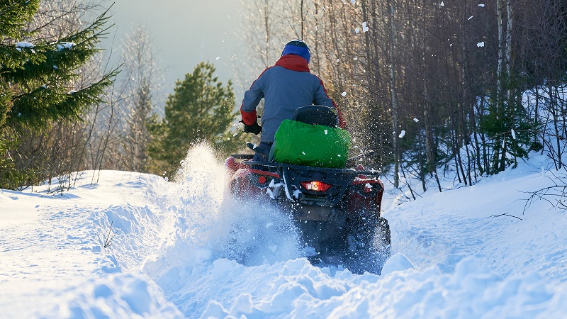 How Much Does a Snowmobile Weigh?